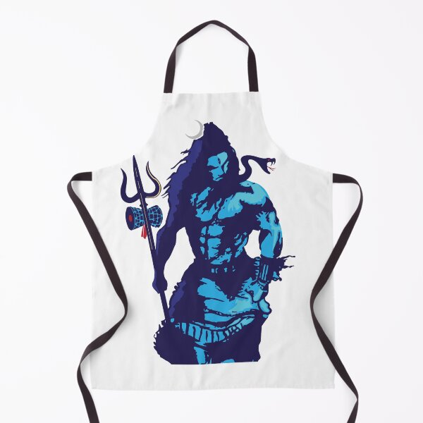 Item preview, Lord Shiva Art Angry Trishul Mahadev Maha Shivratri designed and sold by alltheprints.