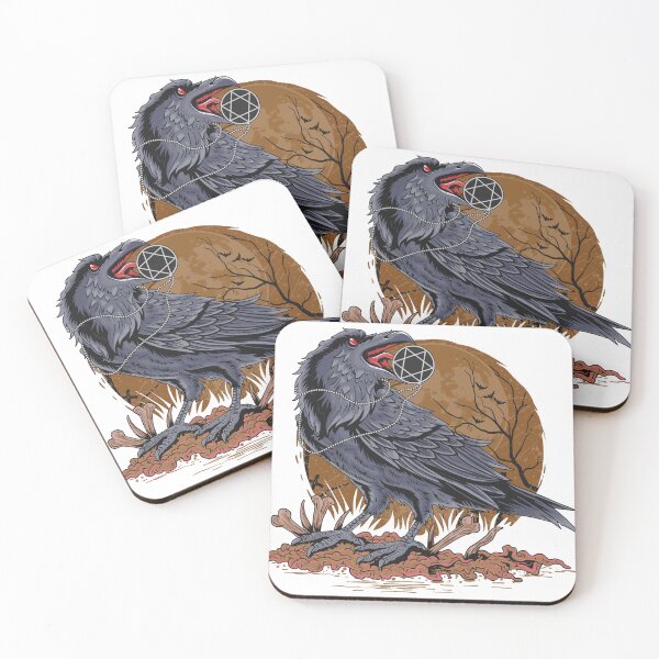 Item preview, Vintage Japanese Crow and moon designed and sold by Marvs29.