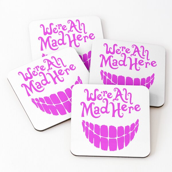 Item preview, Virtuoso Delicate Eye Magic Nice We'Re All Mad Here - Quote Retro designed and sold by GrCharleRidgley.