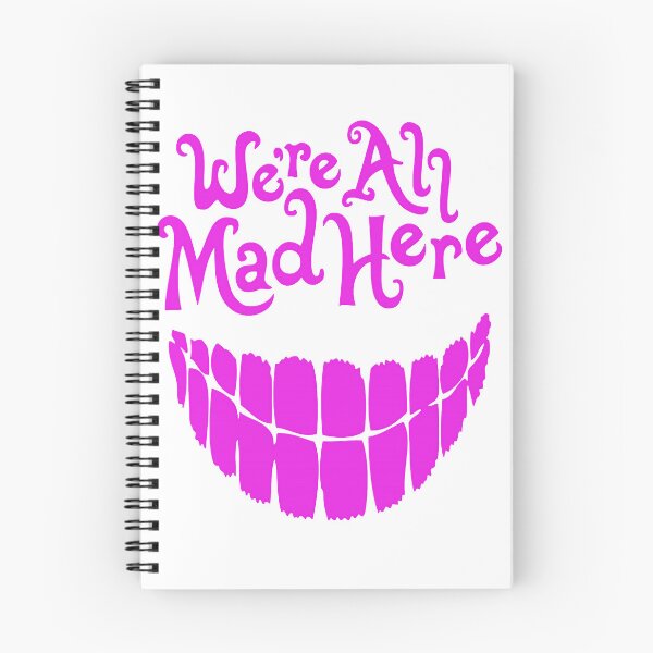 Item preview, Virtuoso Delicate Eye Magic Nice We'Re All Mad Here - Quote Retro designed and sold by GrCharleRidgley.