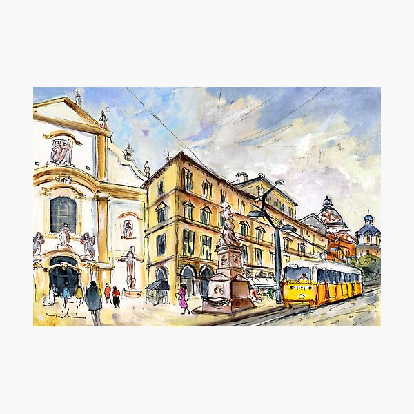 Budapest Town 01 Photographic Print