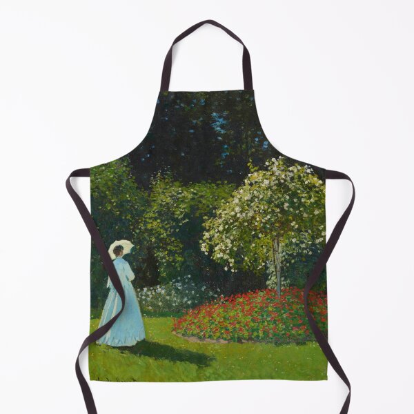 Item preview, Claude Monet's Lady in the Garden, French Impressionist Painting designed and sold by Jaydee001.