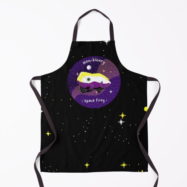 Aperçu de l'œuvre Grenouille spatiale non binaire créée et vendue par PrettyDanny.