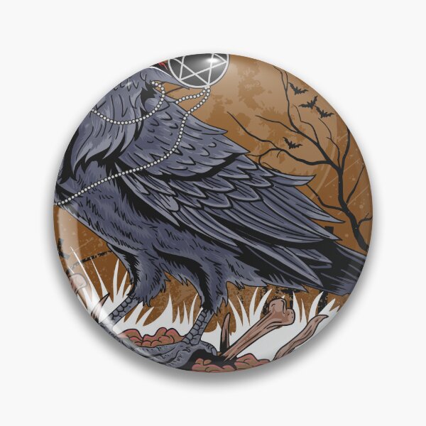 Item preview, Vintage Japanese Crow and moon designed and sold by Marvs29.