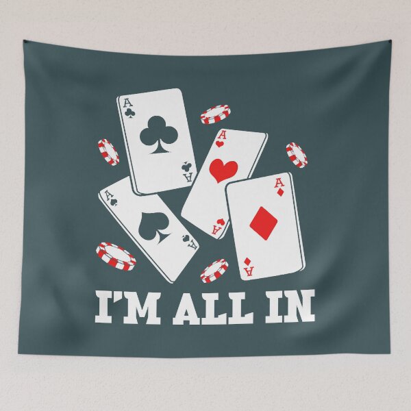Item preview, Poker Im All In designed and sold by MubangKitama.