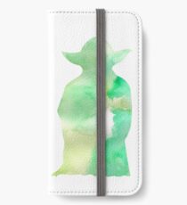 Yoda watercolor iPhone Wallet/Case/Skin