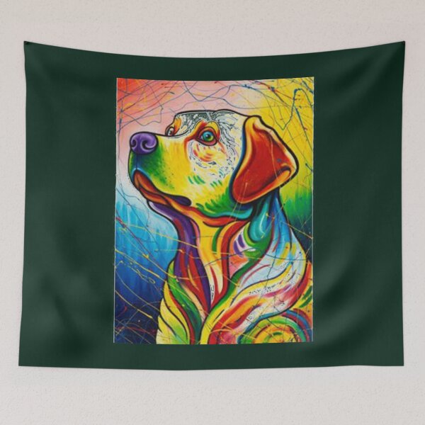 Item preview, Watercolor dog, dog lover, gift for mom dad kids girl      designed and sold by Lukassfr1.