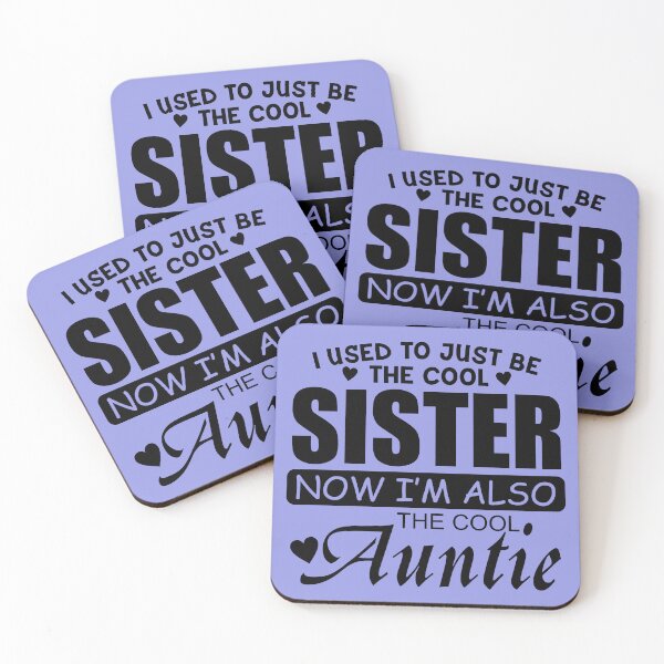 Item preview, I Used To Just Be The Cool Sister designed and sold by Moeez Javed.