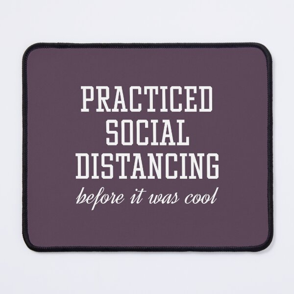 Item preview, Practiced Social Distancing designed and sold by MubangKitama.