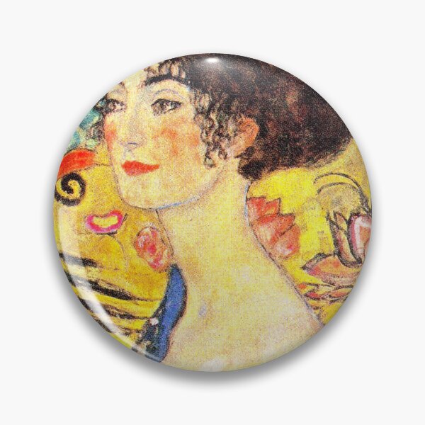 Item preview, Lady with Fan by Gustav Klimt designed and sold by SimpleJoyStyle.