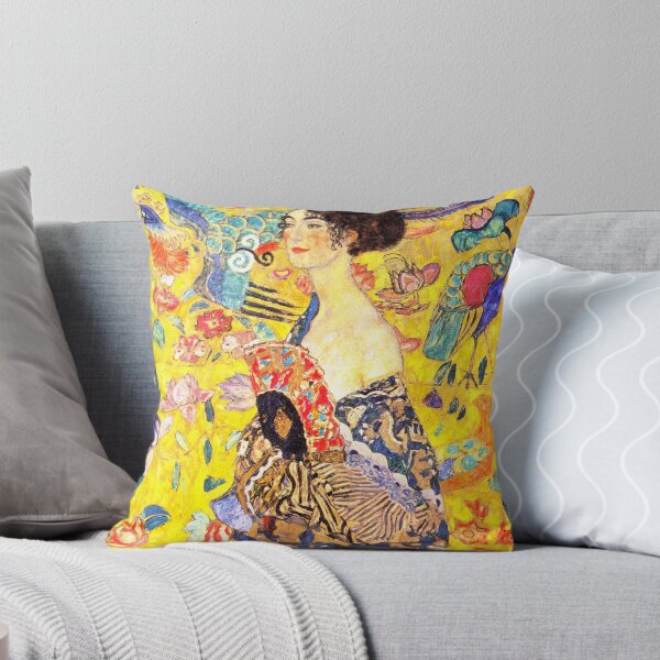 Item preview, Lady with Fan by Gustav Klimt designed and sold by SimpleJoyStyle.