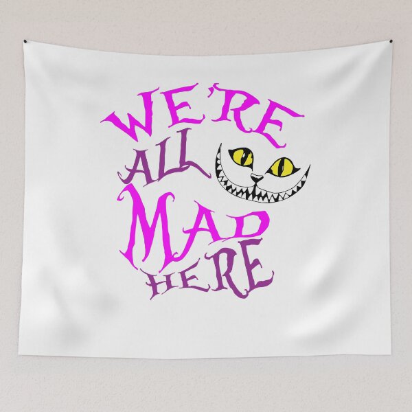 Item preview, Virtuoso Delicate Eye Magic Nice We'Re All Mad Here Cheshire Cat  Cute Gift designed and sold by GrCharleRidgley.
