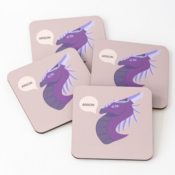 Item preview, Lilac and Grey Arson Dragon designed and sold by ChaosDesigns12.
