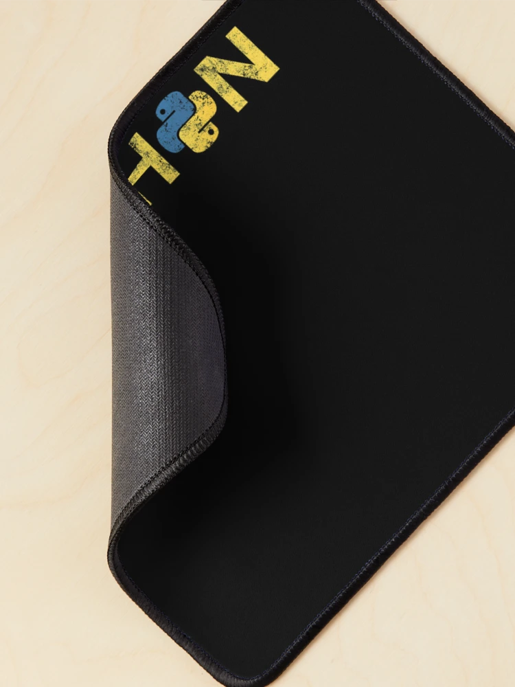 Thumbnail 2 of 5, Mouse Pad, Python Programmer Retro Style  designed and sold by JennaroseSe.