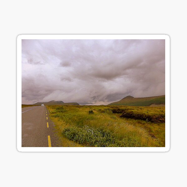 The Road To Errigal..............................Ireland Sticker
