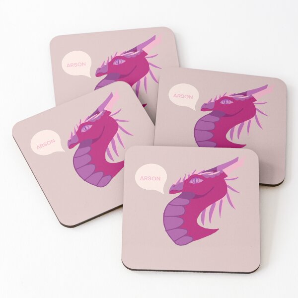 Item preview, Pink and Lilac Arson Dragon designed and sold by ChaosDesigns12.