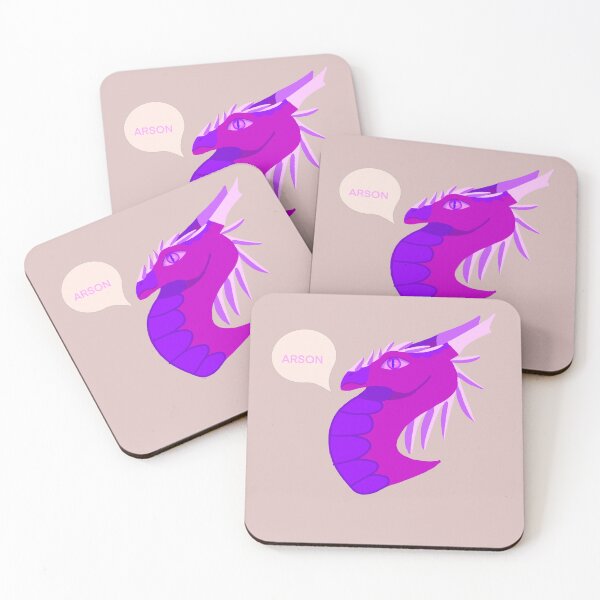 Item preview, Neon Purple and Indigo of Arson Dragon designed and sold by ChaosDesigns12.