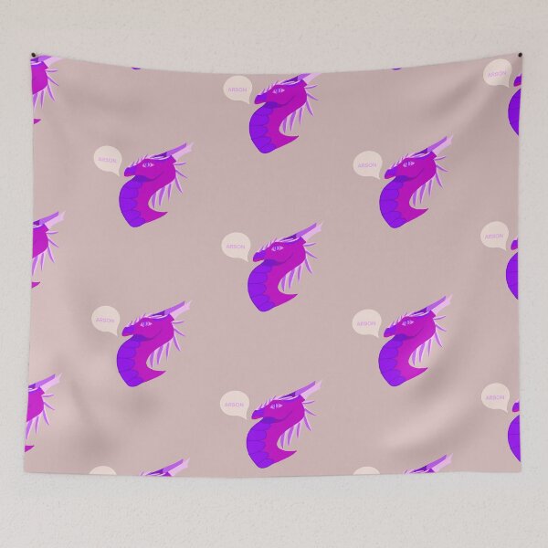 Item preview, Neon Purple and Indigo of Arson Dragon designed and sold by ChaosDesigns12.
