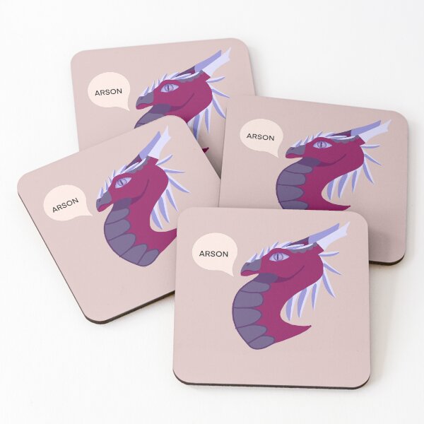 Item preview, Mauve and Grey Arson Dragon designed and sold by ChaosDesigns12.
