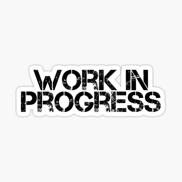 Tapis de souris XXL “Work in progress”