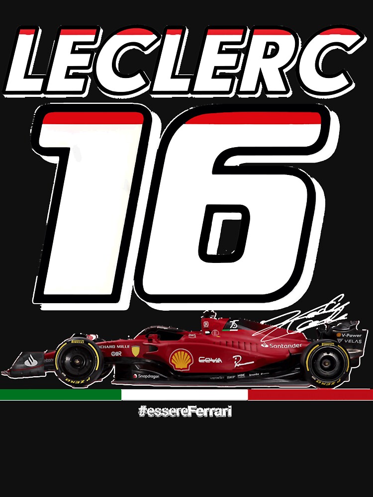 16 Charles Leclerc F1 Scuderia Ferrari Shirt, hoodie, longsleeve, sweater