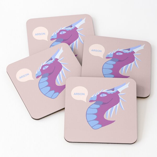 Item preview, Plum and Blue Arson Dragon designed and sold by ChaosDesigns12.