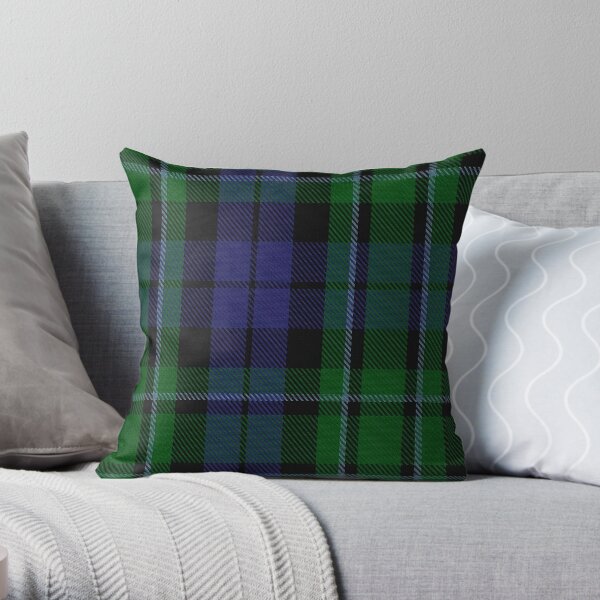 MacCallum Clan/Family Tartan Throw Pillow