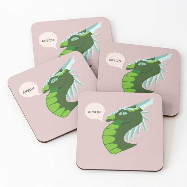 Item preview, Green and Lime Arson Dragon designed and sold by ChaosDesigns12.