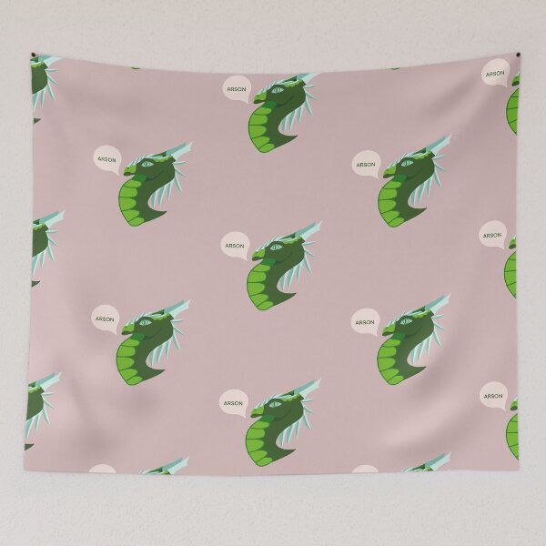 Item preview, Green and Lime Arson Dragon designed and sold by ChaosDesigns12.