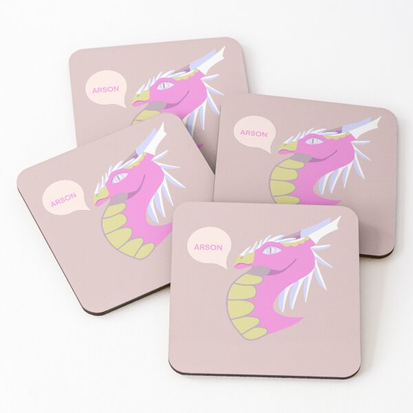 Item preview, Pink and Yellow Arson Dragon designed and sold by ChaosDesigns12.