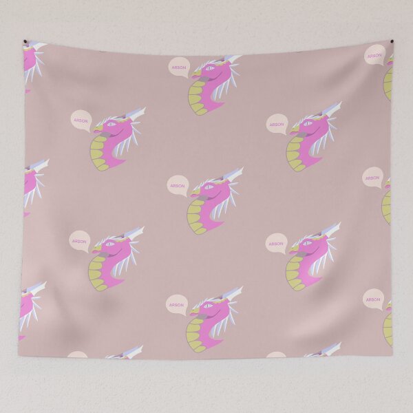 Item preview, Pink and Yellow Arson Dragon designed and sold by ChaosDesigns12.