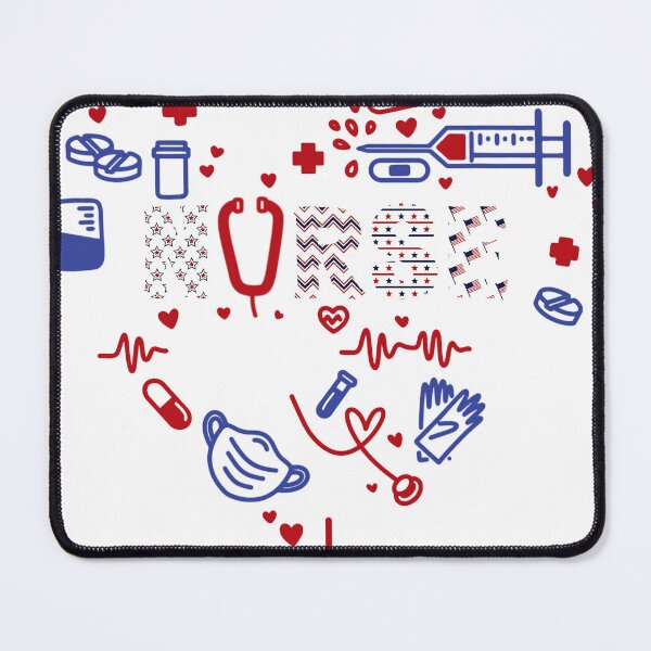 Item preview, Patriotic Nurse 4th Of July America designed and sold by Meggie179.