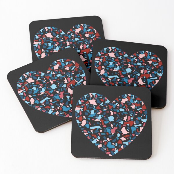 Item preview, Mosaic Terazzo Heart designed and sold by HighFives555.