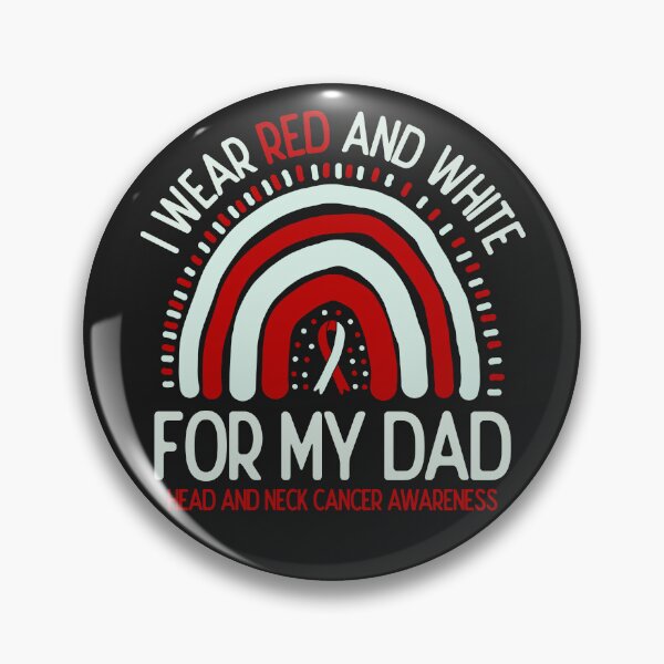 Item preview, Head and neck cancer Awareness I Wear Red For My Dad designed and sold by JokeGysen.