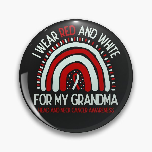 Item preview, Head and neck cancer Awareness I Wear Red For My Grandma designed and sold by JokeGysen.