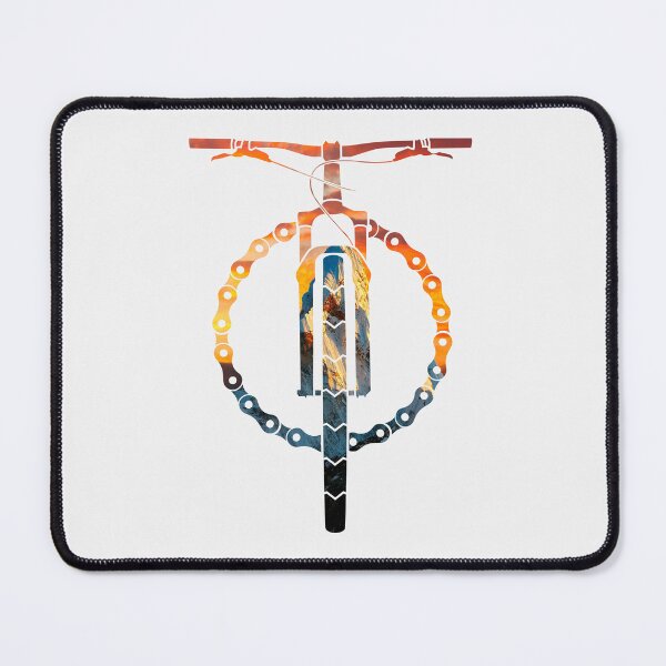 Item preview, Himalayas Snow Mountain Sunset Mountain Bike designed and sold by artOfCal013.