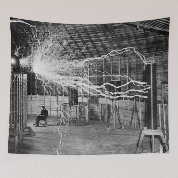 Item preview, Nikola Tesla designed and sold by AlexSin.