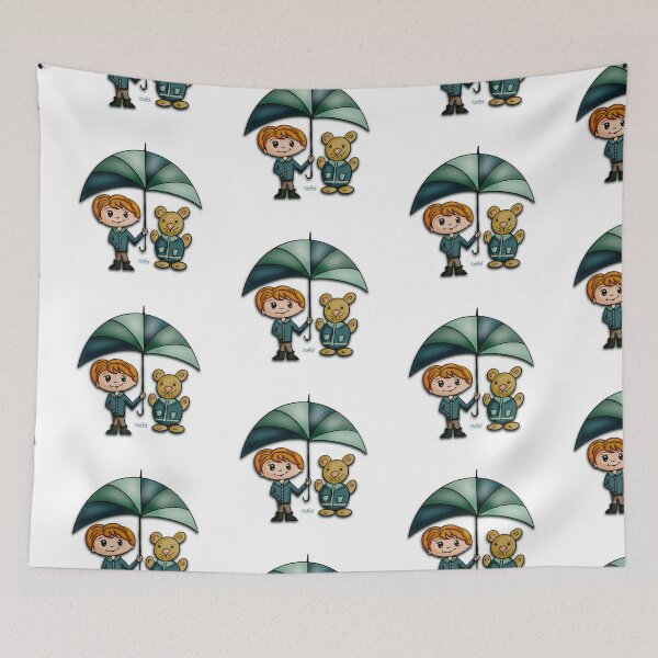 Item preview, Happy in the rain designed and sold by MoTekent.