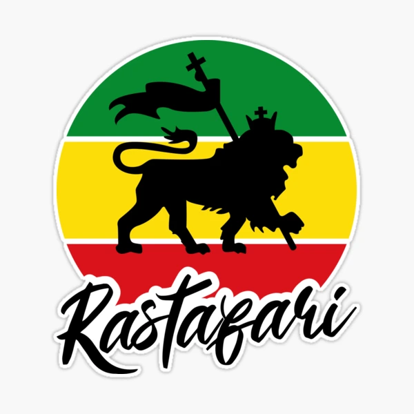 Stickly Rasta Lion Er, Lion Of Judah, Reggae Er, Watercolor Er, Laptop
