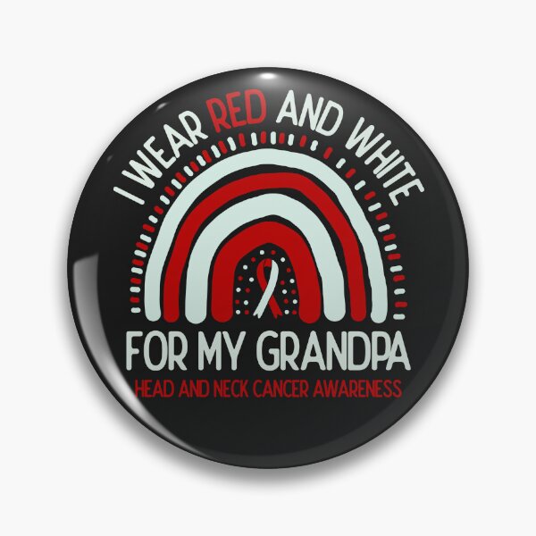 Item preview, Head and neck cancer Awareness I Wear Red For My Grandpa designed and sold by JokeGysen.