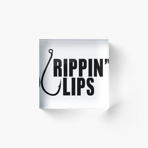 Rippin Lips Acrylic Block