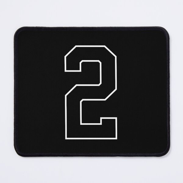 Item preview, Black Number 2 lucky sports jersey two designed and sold by HeavyStyle.