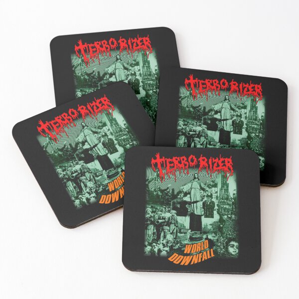 Item preview, World Downfall Terrorizer  Classic Old School Death Grind Metal designed and sold by flyin-dutchmans.