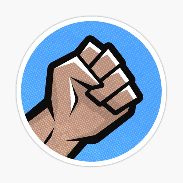 Real Patriots Protest - Unify. Resist. Prevail. Dark Variant Sticker