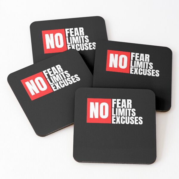 Item preview, NO Fear No Limits No Excuses designed and sold by GeeHanz.