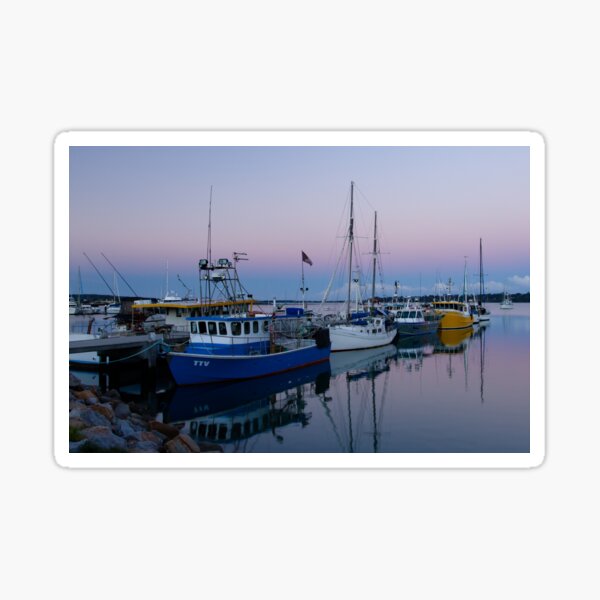 Amazing colours of St Helens, Tasmania Sticker