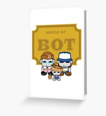O'BABYBOT: House of Bot Family Greeting Card
