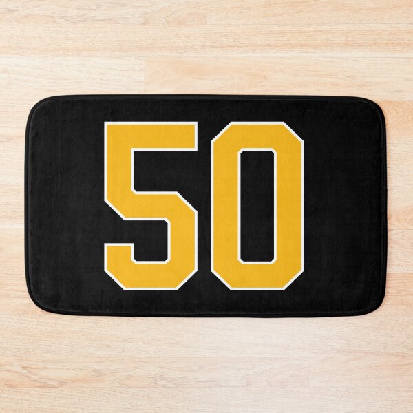 Item preview, Yellow Number 50 lucky sports jersey fifty designed and sold by HeavyStyle.