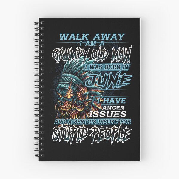 Item preview, Walk Away Im A Grumpy old man I Was born in June designed and sold by TamYork.