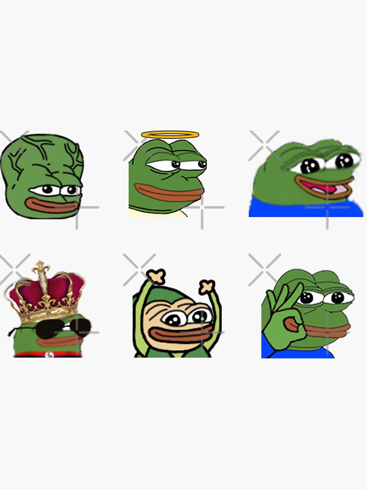 Pepe Twitch-Emotes #1 - Stickers for WhatsApp